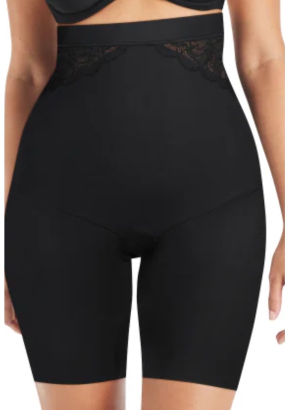 MAIDENFORM Hi-Waist Thigh Slimmer DMS098 BLACK
